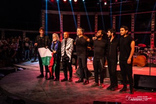 « Mahmoud, Marcel et Moi » de Marcel Khalifé et Bachar Mar-Khalifé (Liban) sur la scène du Festival International de Hammamet.