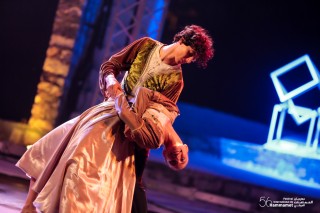 Le spectacle chorégraphique « Roméo et Juliette », du Pôle ballet et arts chorégraphiques, du Théâtre de l’Opéra de Tunis.